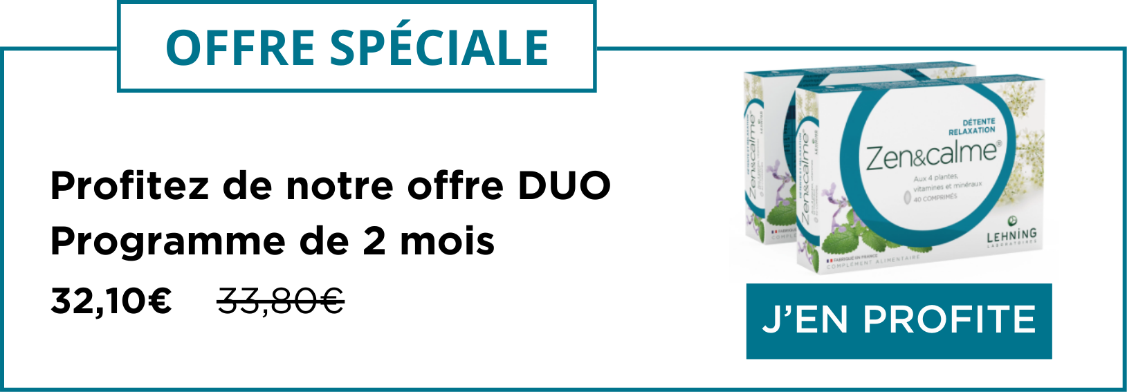 Pack Détente Laboratoires Lehning